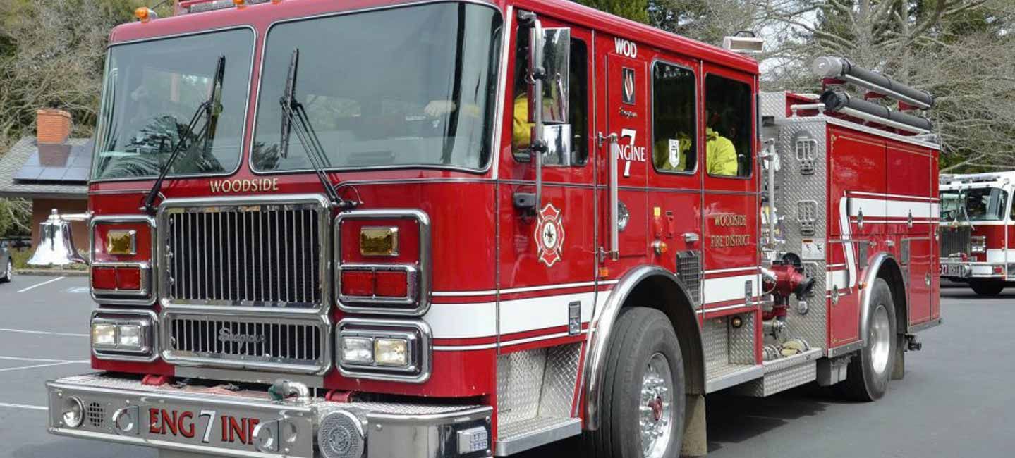 Woodside Fire Foundation Fire Engine